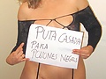 Puta casada para pollones negros.