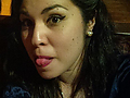 Tongue out