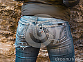 Denim Clad Ass