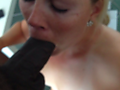 Sucking black cock