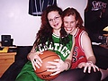 My Bitches Rocking My B-Ball Jerseys;....